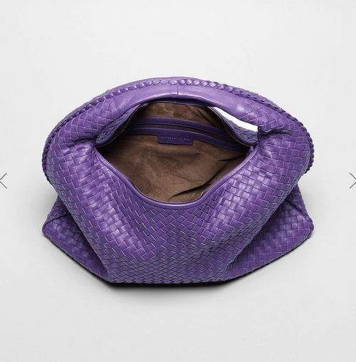 Bottega Veneta Nappa Hobo Lambskin Bag 5091 purple